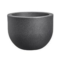 Florus Grace Round 40cm Anthracite Plant Pot By Elho (1005194)