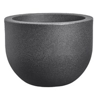 Florus Grace Round 47cm Anthracite Plant Pot By Elho (1005195)