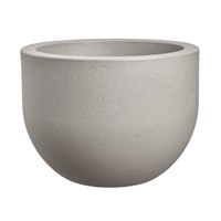 Florus Grace Round 47cm Light Grey Plant Pot By Elho (1005201)