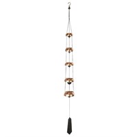 Fountasia 5 Copper Temple Bells Wind Chime (17008)