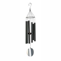 Fountasia Aureole Tunes 28 Inch Black Wind Chime (AT28BK)