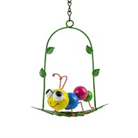 Fountasia Caterpillar Luvlie Garden Swing Hanging Decoration