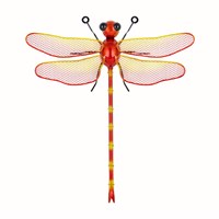 Fountasia Dragonfly Wall Art Red (440009)