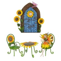 Fountasia Fairy Garden Tea Party Gift Set - Sunflower Honey (390303)