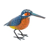 Fountasia Kingfisher Metal Ornament (380360)