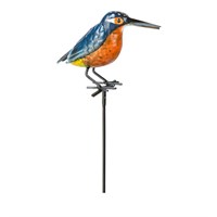 Fountasia Kingfisher Stake Ornament (380364)