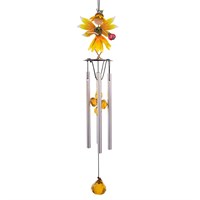 Fountasia Mini Fairy Hanging Wind Chimes - Honey Sunflower (390073)