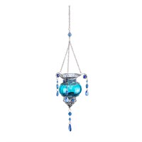 Fountasia Moroccan Hanging Lantern - Blue (401053)