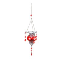 Fountasia Moroccan Hanging Lantern - Red (401052)