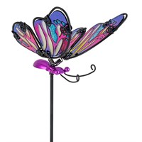 Fountasia Multi Coloured Butterfly Pot Stake (430181)