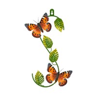 Fountasia Orange Butterfly S-Shaped Wall Hanger (440019)