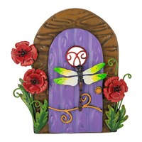 Fountasia Ornament - Fairy Door 'Poppy' (390175)