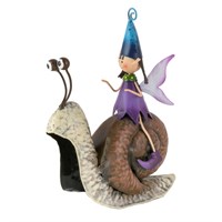 Fountasia Ornament - Petal Pixie on Snail (391126)