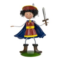 Fountasia Ornament - Prince Raphael - Red Tunic Holding Sword (391359)