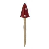 Fountasia Ornament - Red Polka Dot Mushroom - Large (56572)