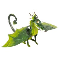 Fountasia Ornament - Vulcan the Green Dragon - (391366)