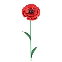 Fountasia Poppy Flower Stake - Mini (430164)