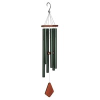 Fountasia Premiere Grande Wind Chime - 18 Inches Forest Green (PG18FG)