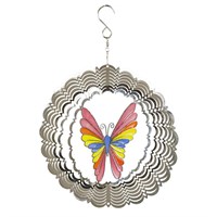 Fountasia Spectrum Cosmo Wind Spinner - 8 Inches Butterfly (CSS08BF)