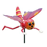 Fountasia Wobbler - Dragonfly - Pink Wobbler (88013)