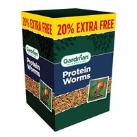Gardman Protein Worms 1Kg + 20% Extra Free (A04216)