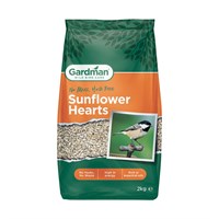 Gardman Sunflower Hearts Wild Bird Food 2kg