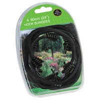 Garland 60cm Hook Bungees 4 Pack (W2270)