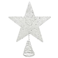 Gisela Graham Christmas Irid Sparkling Tree Top Star Tree Topper (18054)