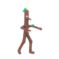 Gisela Graham Christmas Stick Man Hanging Christmas Tree Decoration (10540)