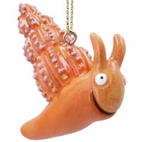 Gisela Graham Christmas The Snail Hanging Christmas Tree Decoration (12146)