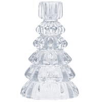 Gisela Graham Christmas Tree Shaped Candlestick Holder (51751)