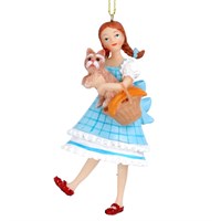 Gisela Graham Christmas Wizard Of Oz Dorothy with Toto Hanging Christmas Tree Decoration (16164)