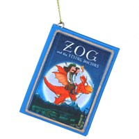 Gisela Graham Christmas Zog & The Flying Doctors Book Hanging Christmas Tree Decoration (10619)