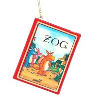 Gisela Graham Christmas Zog Book Hanging Christmas Tree Decoration (10614)