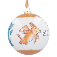 Gisela Graham Christmas Zog Christmas Bauble Tree Decoration (10895)