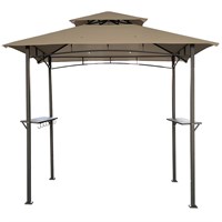 Glencrest Ozzi Barbecue Gazebo Taupe