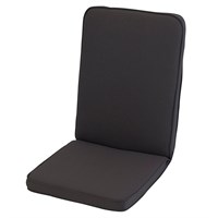 Glendale Low Back Recliner Chair Cushion - Charcoal Grey (GL1285)