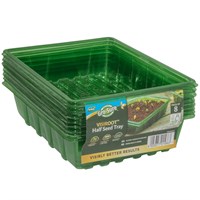 Gro-Sure Visiroot Half Seed Trays 8 Pack (70200207)