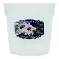 Growth Technology Clear Orchid Pot 15cm (POCL15M)