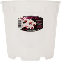 Growth Technology Clear Orchid Pot 21cm (POCL21M)