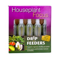 Growth Technology Houseplant Focus Drip Feeders 38ml - 10 Pack (GTHPFDB)
