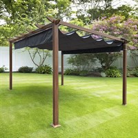 Hartman Monza Pergola 3 x 3m Folie Wood