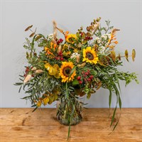 Harvest Heirloom Autumn Floral Hand Tied Bouquet