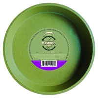 Haxnicks 8 Inch (20cm) Bamboo Biodegradable Saucer (Single) Sage Green (Pot200101)