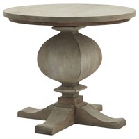 Hill Interiors Copgrove Pedestal Side Table (22973) - Direct Dispatch