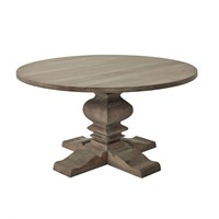Hill Interiors Copgrove Round Pedestal Dining Table (22695) - Direct Dispatch