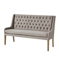 Hill Interiors Henley Luxury Large Button Pressed Dining Bench (22141) - Direct Dispatch