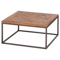 Hill Interiors Hoxton Coffee Table With Parquet Top (20856) - Direct Dispatch
