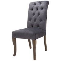 Hill Interiors Knightsbridge Roll Top Dining Chair (21510) - Direct Dispatch