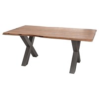 Hill Interiors Live Edge Dining Table (19743) - Direct Dispatch